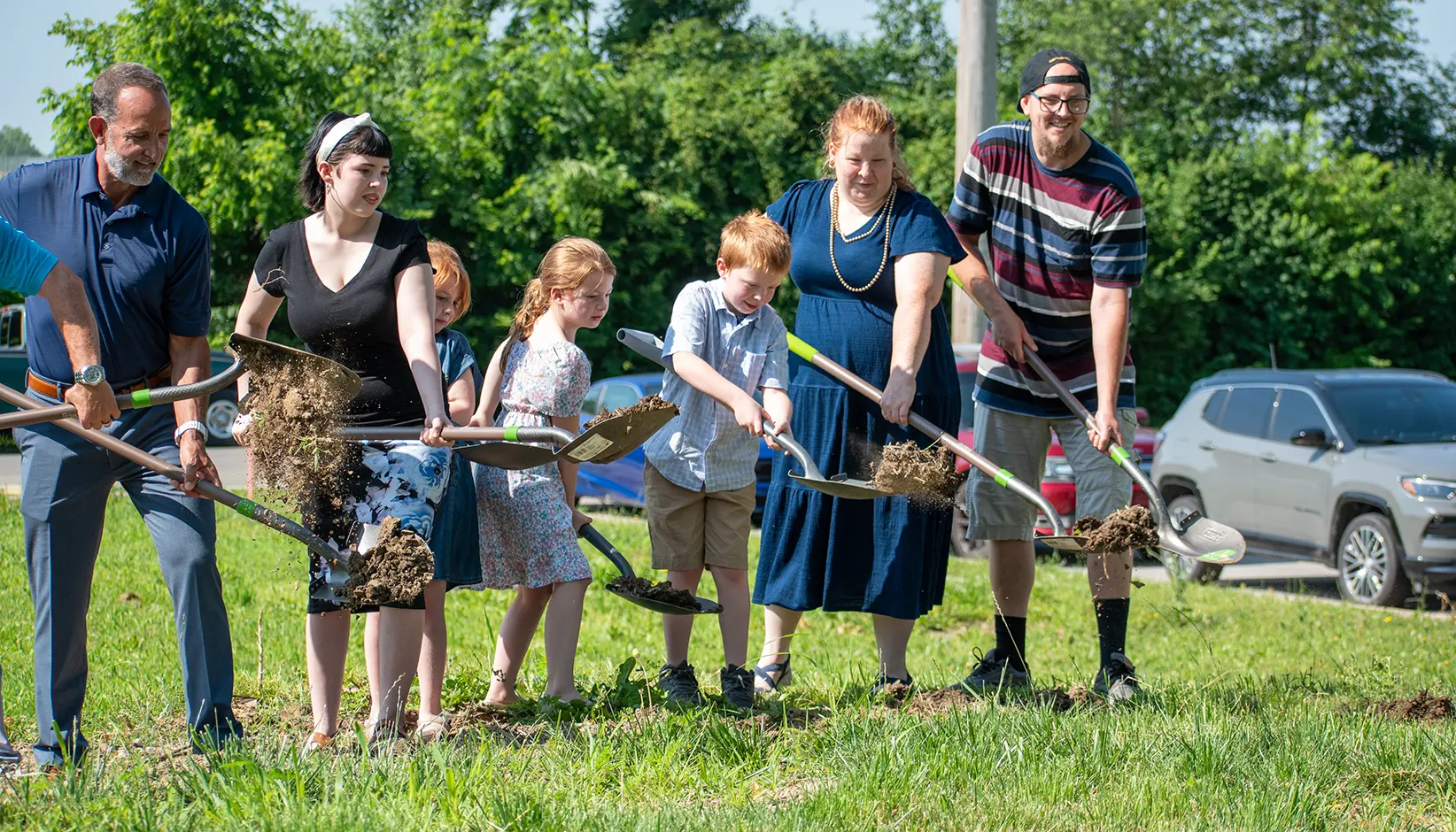 Habitat for Humanity groundbreaking in Piqua