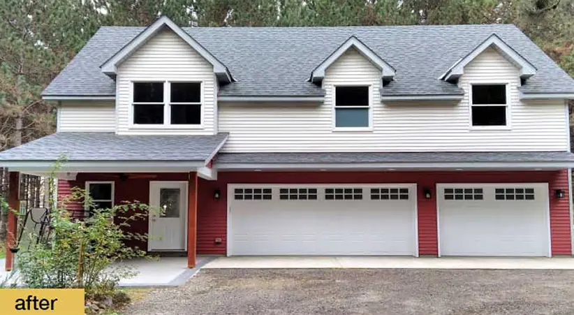 12 Garage Door Makeovers That Will Ignite Your Imagination   After05.webp