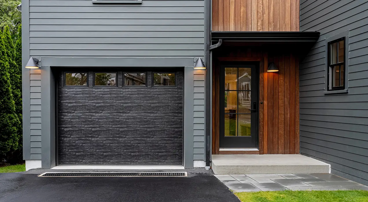 Modern Steel Black with Windows