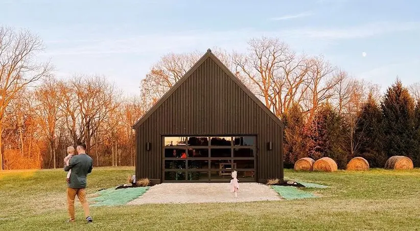 View of Barn with Avante garage door