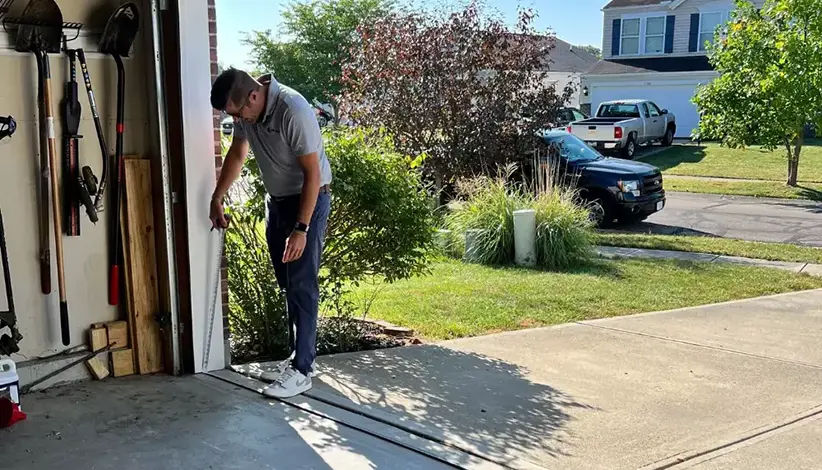 Measuring Garage Door