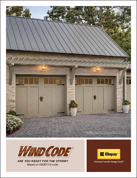 Are You Required to Have a Wind-Resistant Garage Door? - The