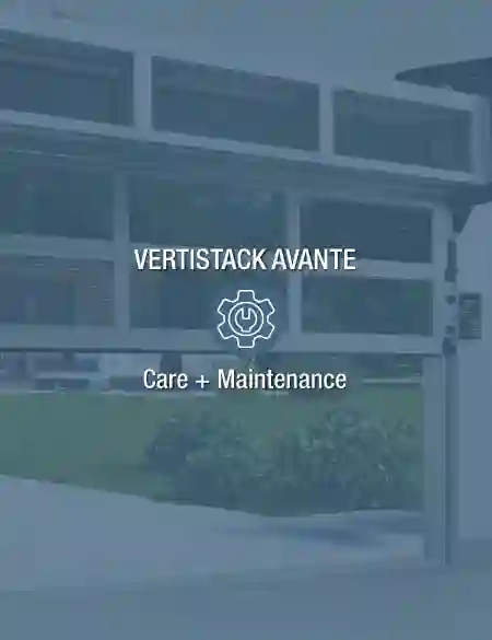 VertiStack Avante Care and Maintenance Manual