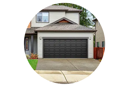Wind resistant garage doors