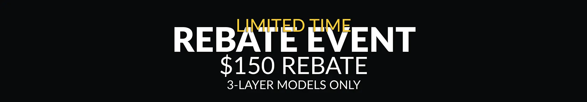 Rebate on this door of 150