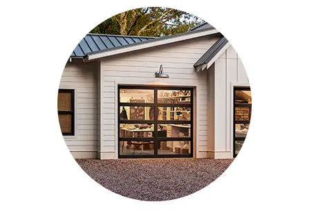 non-frosted Glass showing natural light